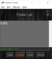 Image of Hidden Folder project
